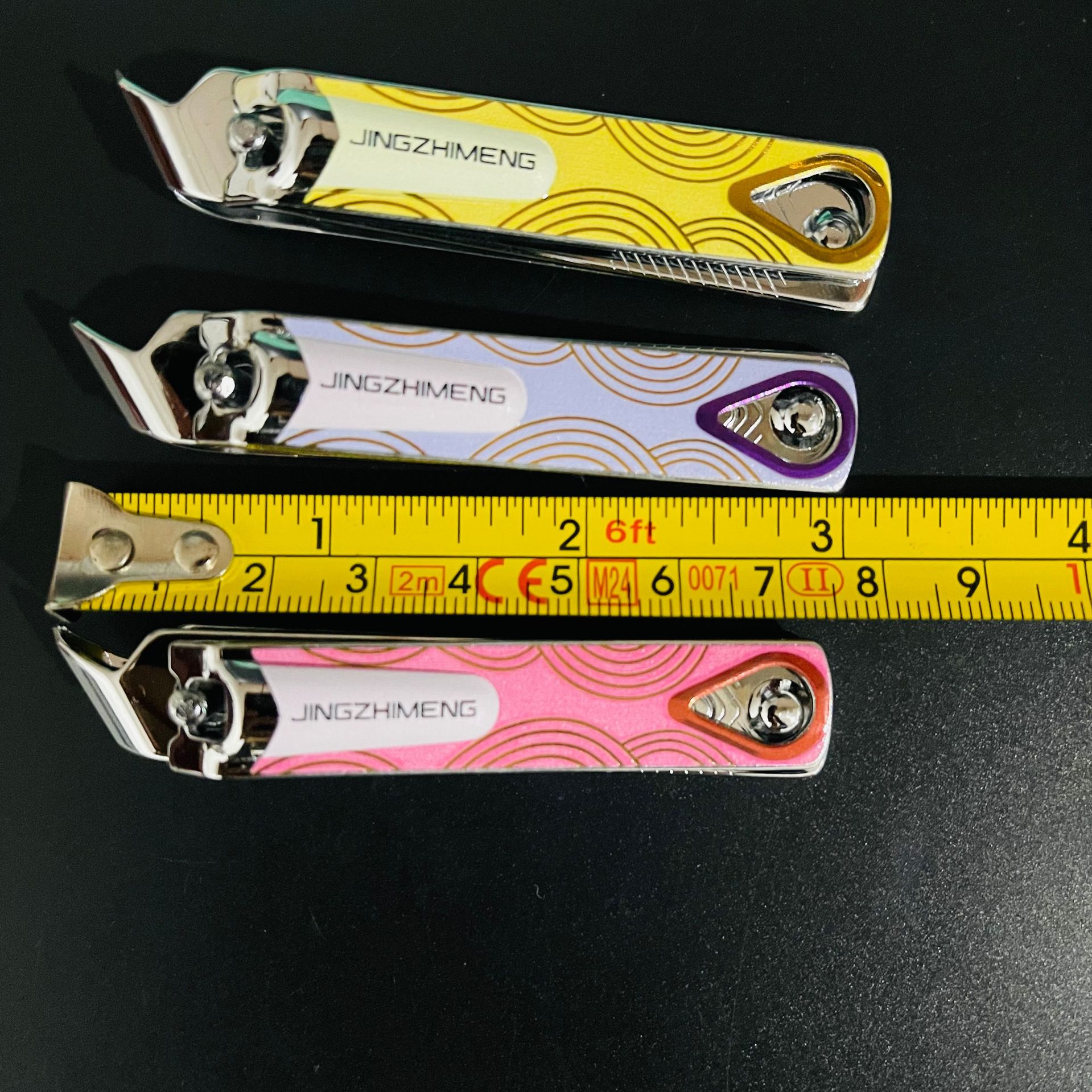 【 Office 】T6523 12/ box 600/ piece T6523 Nail Clippers, slanted nail clippers, Large household daily nail clippers, Colored nail clippers 2 yuan wholesale supply pic 1