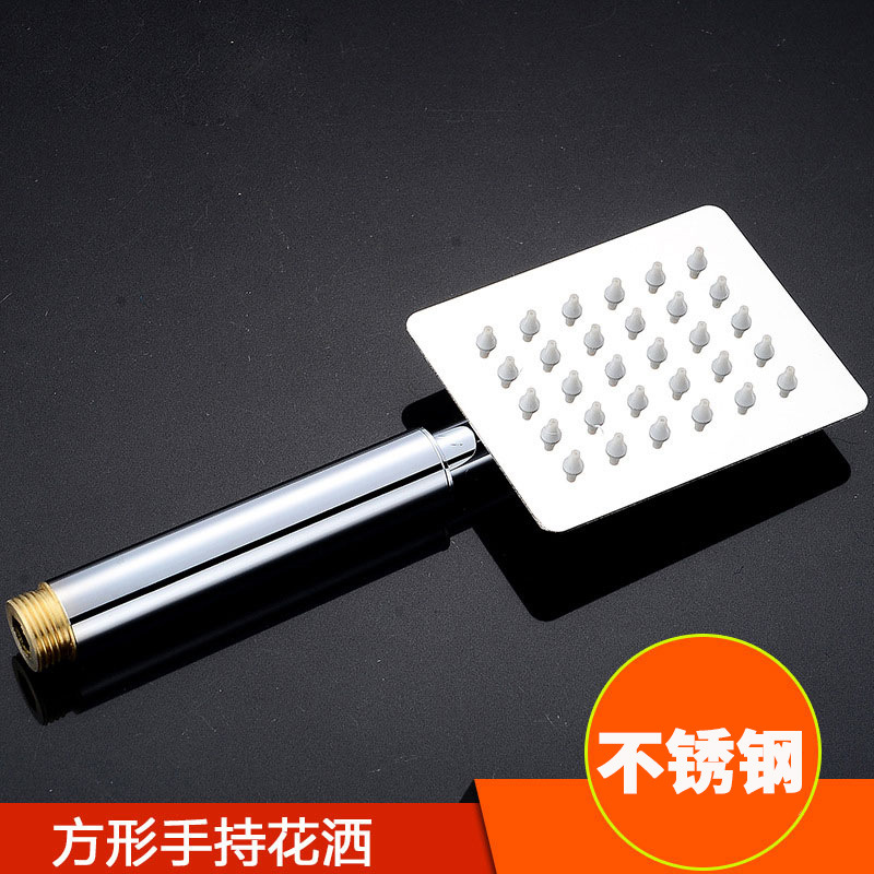 Wholesale bathroom showerhead set, pressure-increasing handheld showerhead, complete bathroom shower set, 304 stainless steel accessories, household pic 9