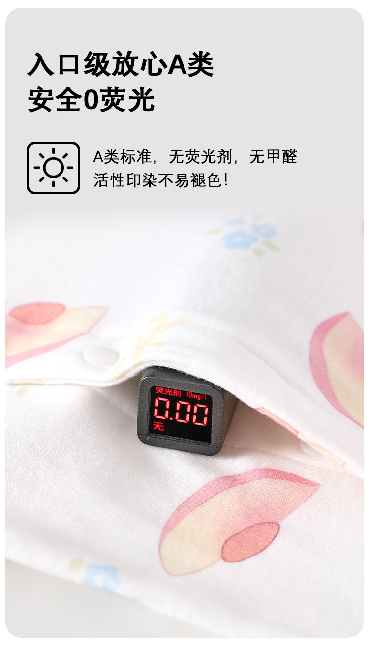 纯棉A标婴儿睡衣春秋单层睡衣分体套装长袖秋衣宝宝衣服宝宝套装详情9
