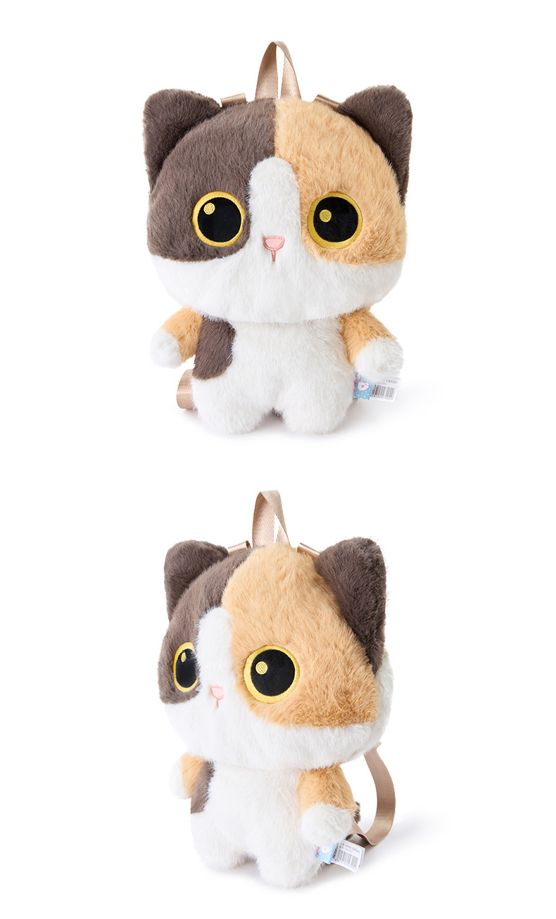 Wholesale of genuine and cute cartoon cat plush toys for daily commuting autumn and winter backpacks for girls pic 7