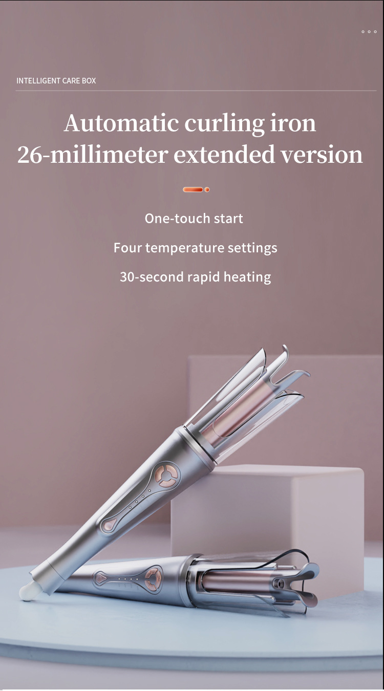 Wow Customized fully automatic negative ion non-damaging electric curling iron, large waves, large curls, portable anti-perming curling iron pic 1