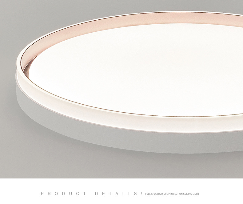 Full-spectrum eye-protecting, high-end, modern, simple and elegant bedroom room main light, balcony led ceiling light, Zhongshan lighting fixtures pic 40