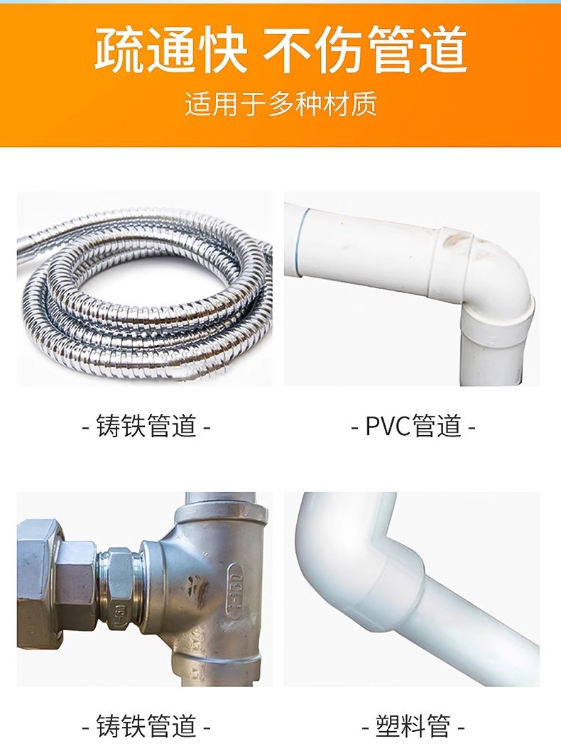 厕所管道疏通剂强力溶解厨房下水道油污渍马桶厕所堵塞疏通液神器详情9