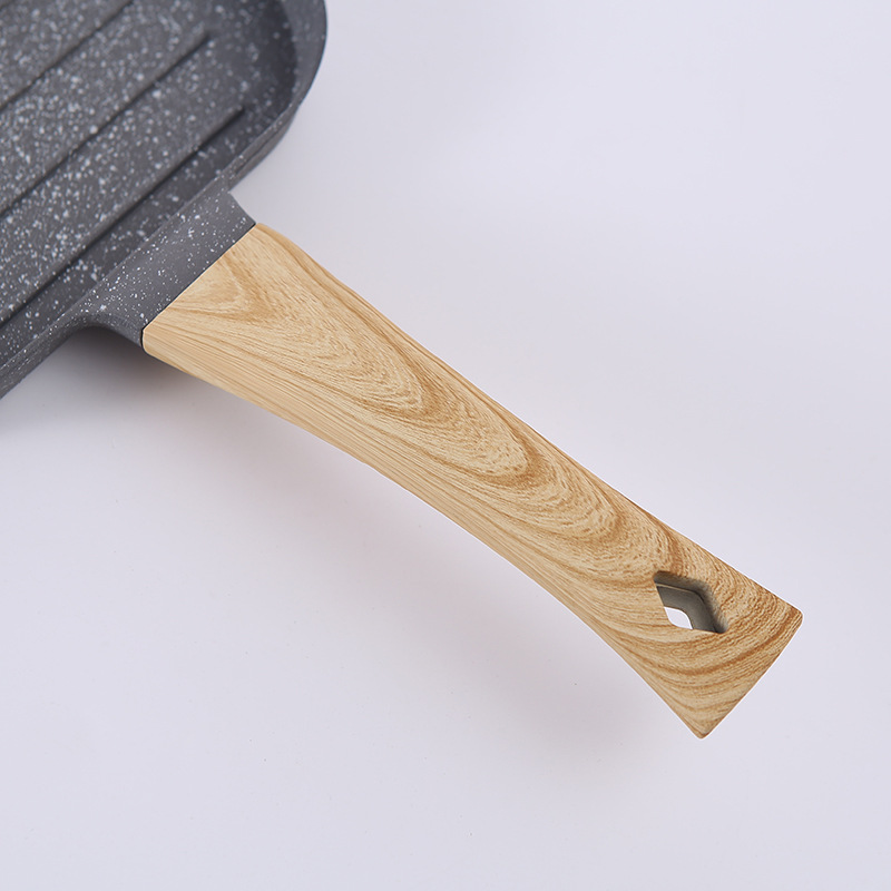 Cross-border new product: Tourmaline four-hole egg frying pan, non-stick flat egg dumpling pan, breakfast egg hamburger frying pan, kitchen pic 16