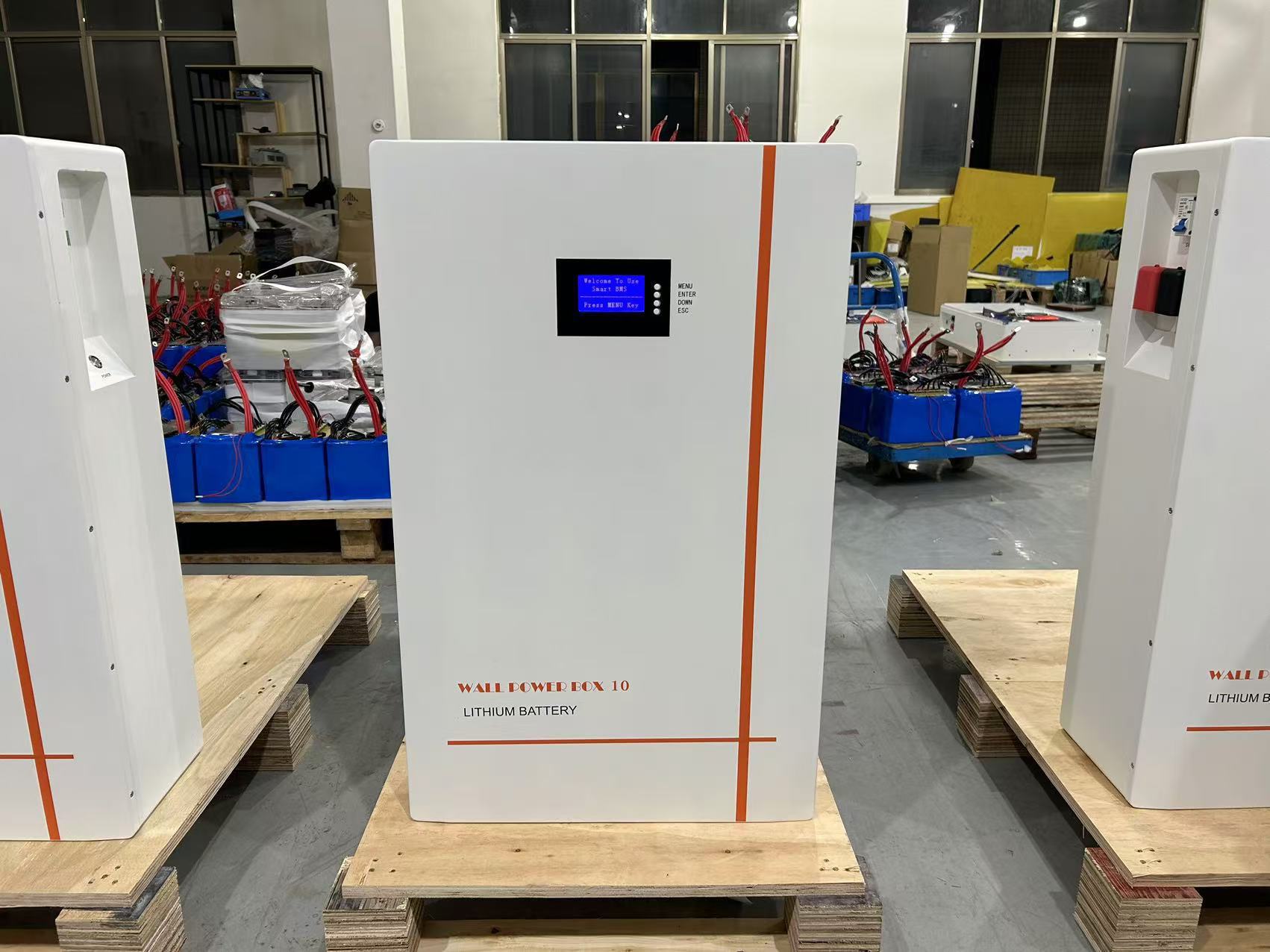 跨境外贸壁挂式储能磷酸铁锂电池51.2V300Ah15kWh太阳能光伏电工电气蓄电池详情4