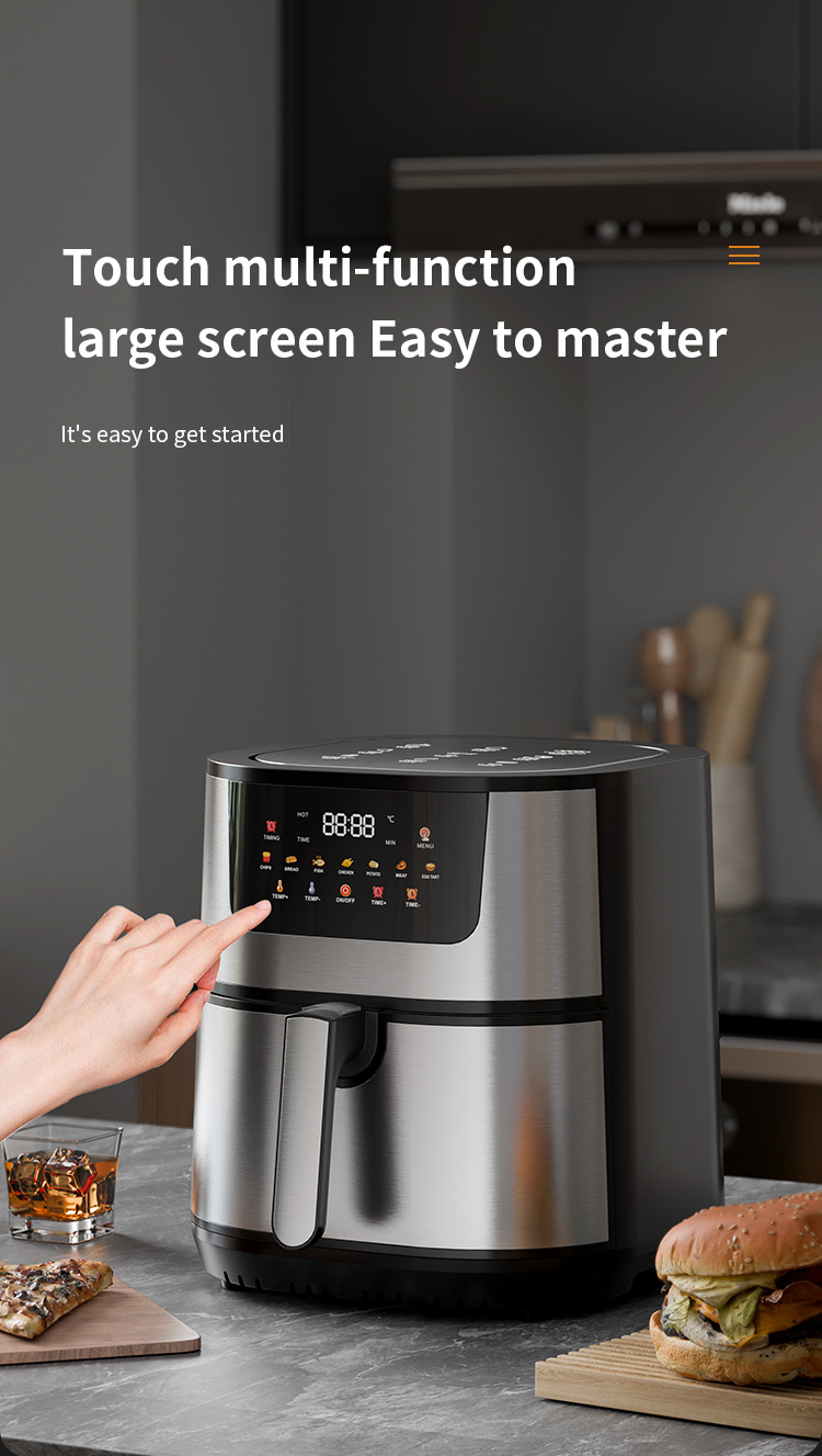 12L air fryer, new household electric fryer, 110V-220V, cross-border export split electric oven, French fries machine pic 12