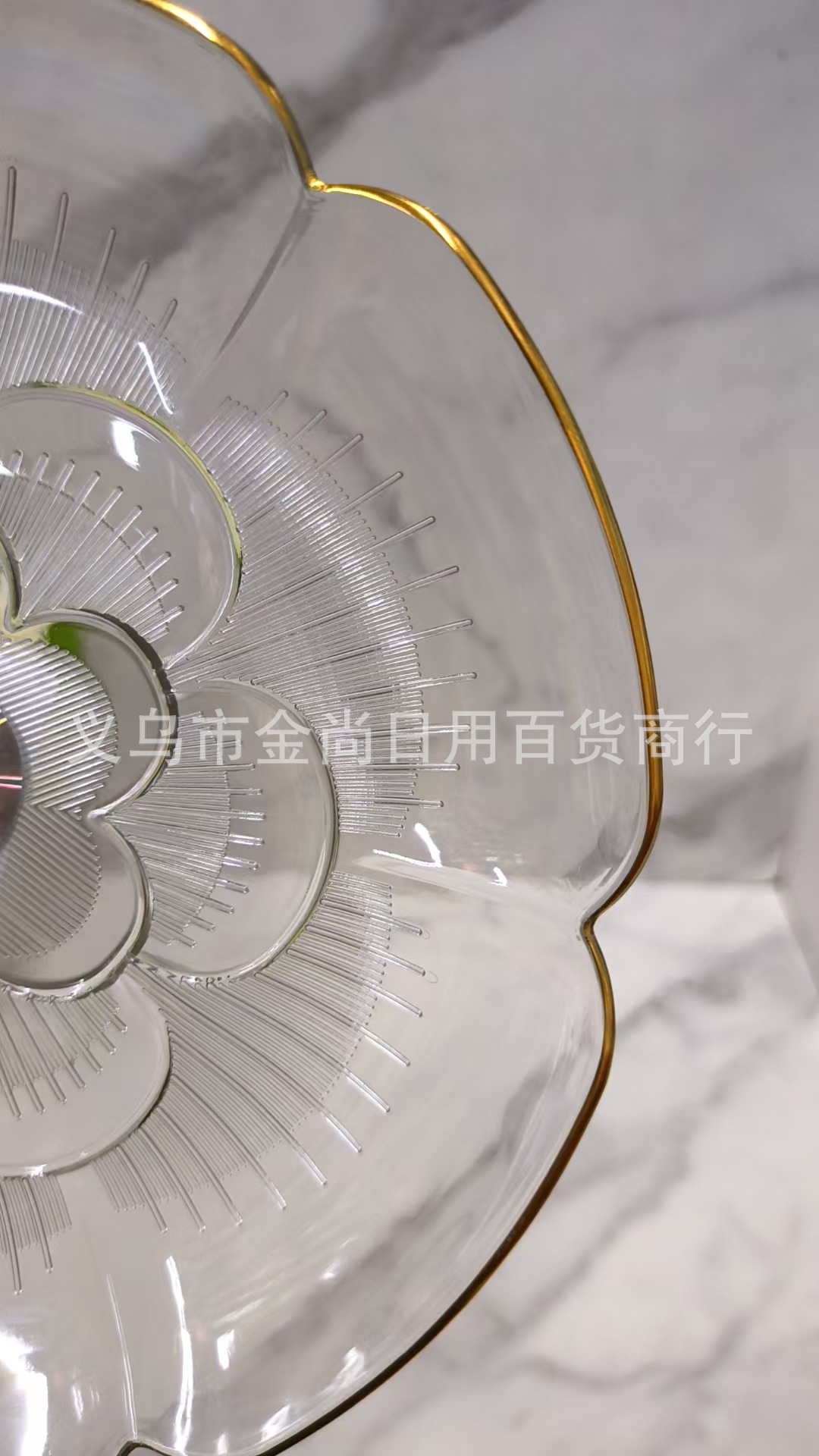 Fruit plate, home living room PET plate, large, medium and small transparent plastic plate, fruit plate pic 3