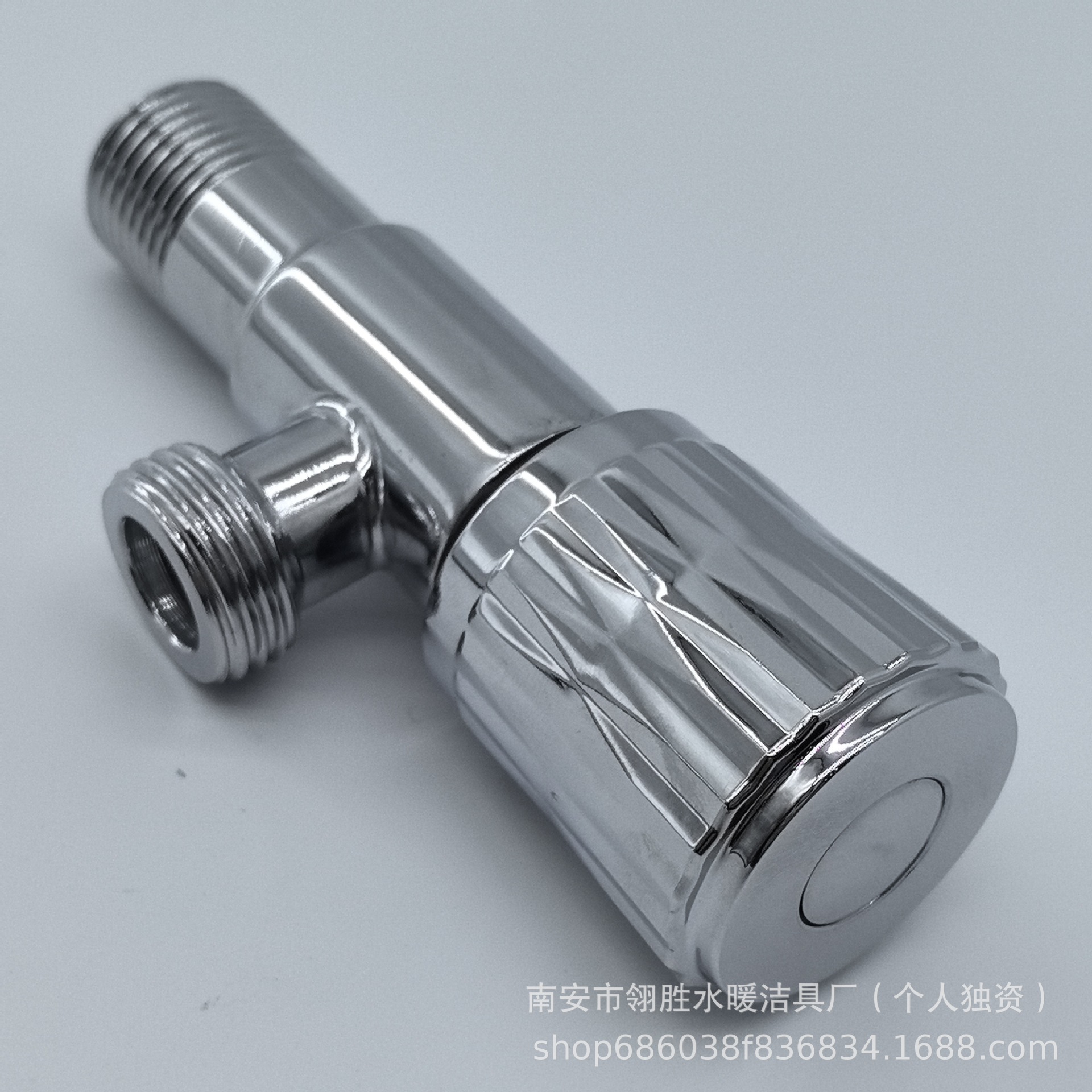 厂家直销批发不锈钢加厚角阀三角阀热水器冷热阀马桶进水止水开关详情8