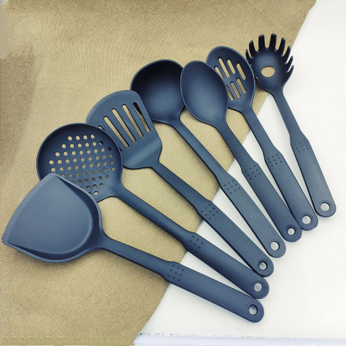 Amazon nylon kitchenware in stock: soup spoons, spatulas, spaghetti claws, soup spoons, kitchen ware pic 27
