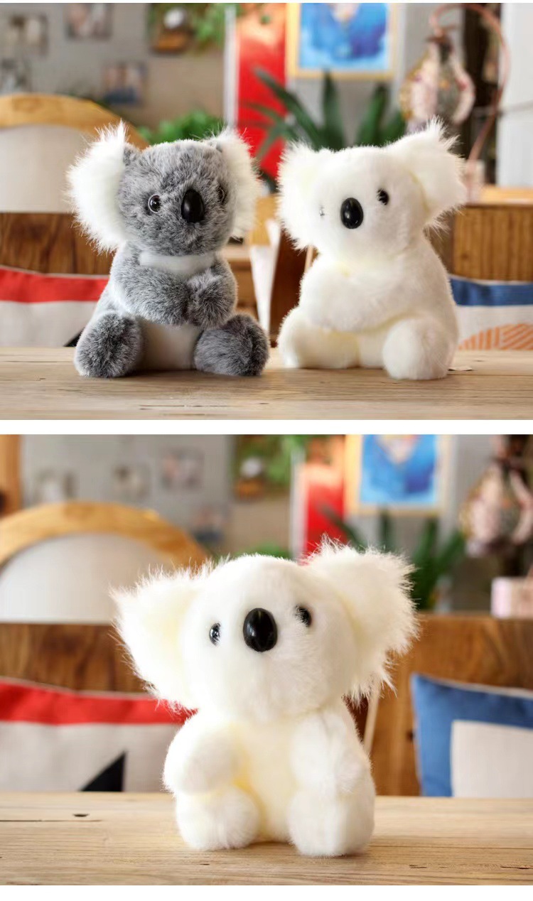 考拉公仔树袋熊仿真澳洲无尾熊毛绒玩具小号玩偶布娃娃秀绒玩具跨境批发详情3