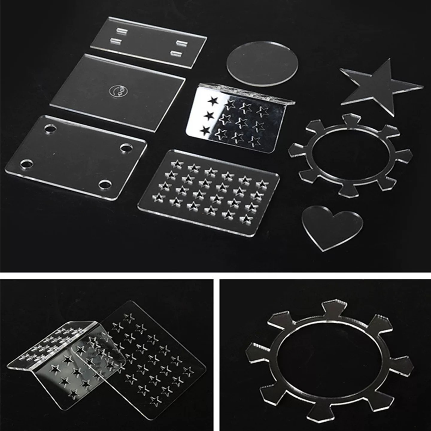 High-transparency acrylic sheet custom processing, organic glass sheet can be laser-engraved, cut, thickened and frosted at will pic 4