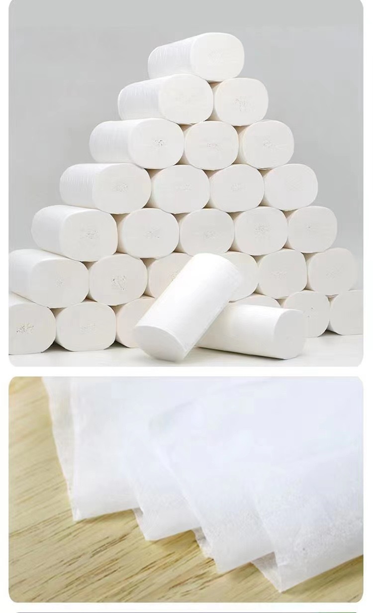 18卷一提卫生纸卷纸大量批大卷原生木桨家用批发擦手纸厕纸实惠装详情8