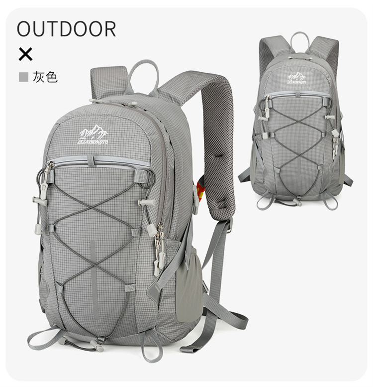 Al aire libre mochila de escalada peso ligero a prueba de agua mochila de senderismo ciclismo camping mochila de viaje fabricante al por mayor pic 33