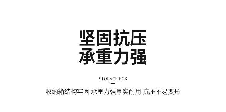 收纳盒家用带盖收纳筐桌面化妆品玩具储物盒小药箱衣物整理收纳箱详情17
