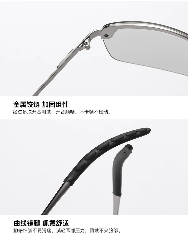 智能变光眼镜男士日夜两用驾驶自动变色偏光司机开车专用太阳墨镜详情32