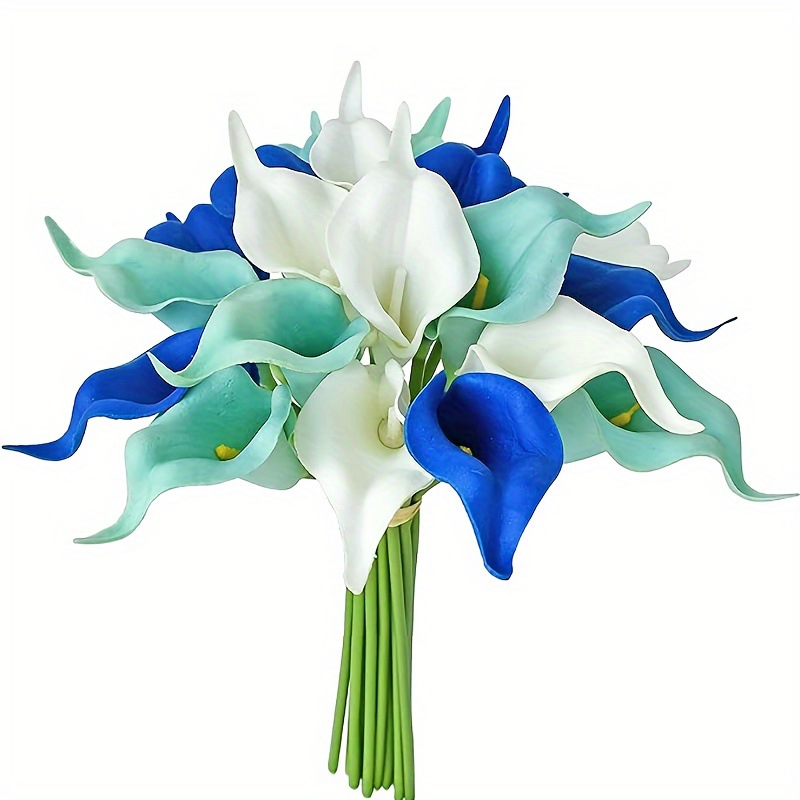 跨境爆款PU马蹄莲迷你马蹄莲高仿真逼真马蹄莲手感马蹄莲仿真花详情26