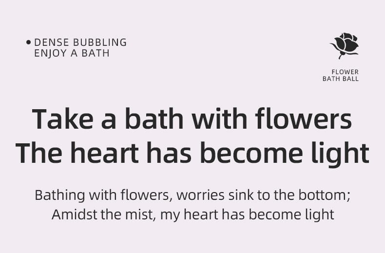 Yuesi home patented flower-shaped dense milk foam SPA bath详情1