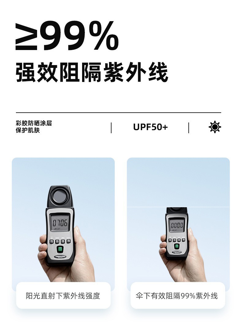 防晒五折伞胶囊伞遮阳伞女士高级感黑胶伞晴雨两用太阳迷你超轻伞详情20