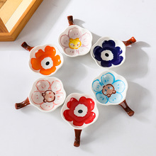 Creative fruit dipping saucers, household ceramic snack saucers, hot pot condiment saucers, vegetable saucers, cute differently styled and flavored saucers pic 17