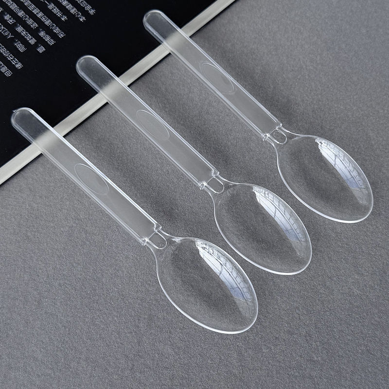 一次性勺子独立包装外卖专用拌饭美式勺塑料勺奶茶摆摊一件起批详情2