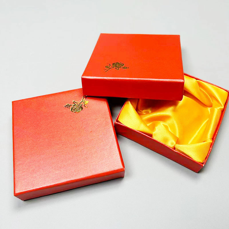 玉石手镯  外包装盒子   天地花   一枝花手镯盒子详情1