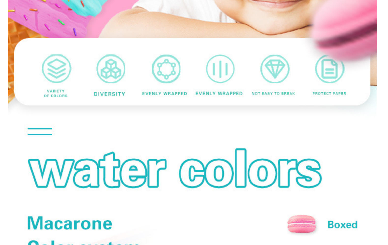 Yalong wholesale no tóxico macaron 12 colores rápido secado soluble en agua gouache pigmento para niños pintura pic 9