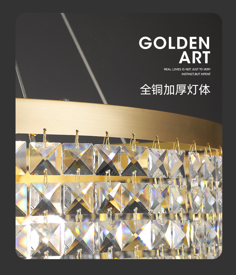 轻奢水晶客厅吊灯2024新款高端豪华别墅酒店大堂灯餐厅灯广东中山详情2