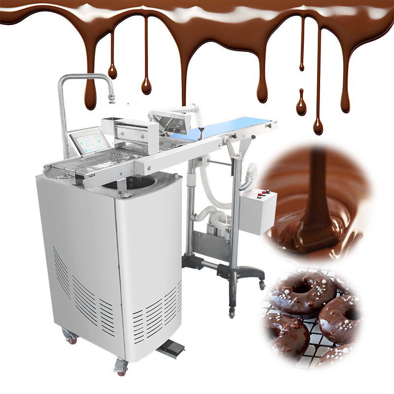 Wholesale of commercial large-capacity chocolate temperature control machines with fully automatic and precise temperature control, chocolate melting and heat preservation integrated machines pic 4