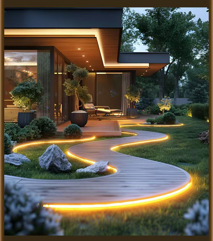 cob灯带超亮220V高压户外防水家用客厅吊顶氛围高亮LED照明软灯条详情30