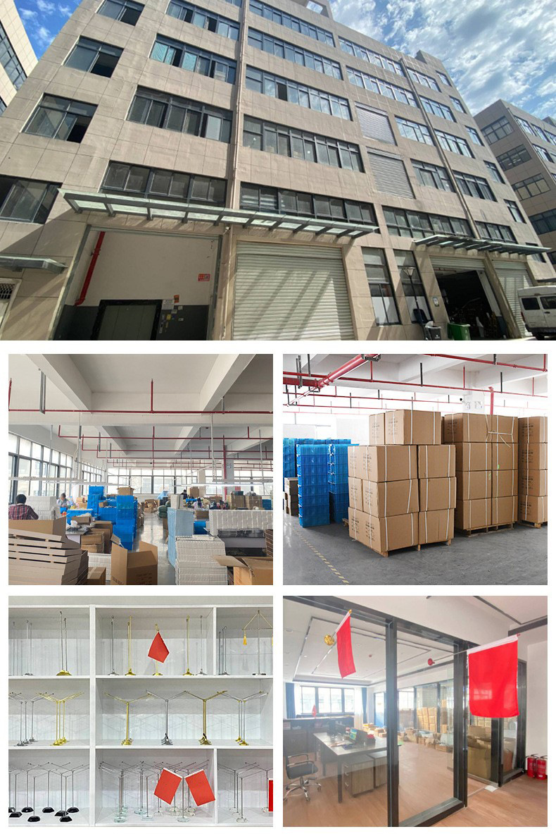 世界杯世界各国手摇旗红色旗帜金属单杆办公桌旗详情8