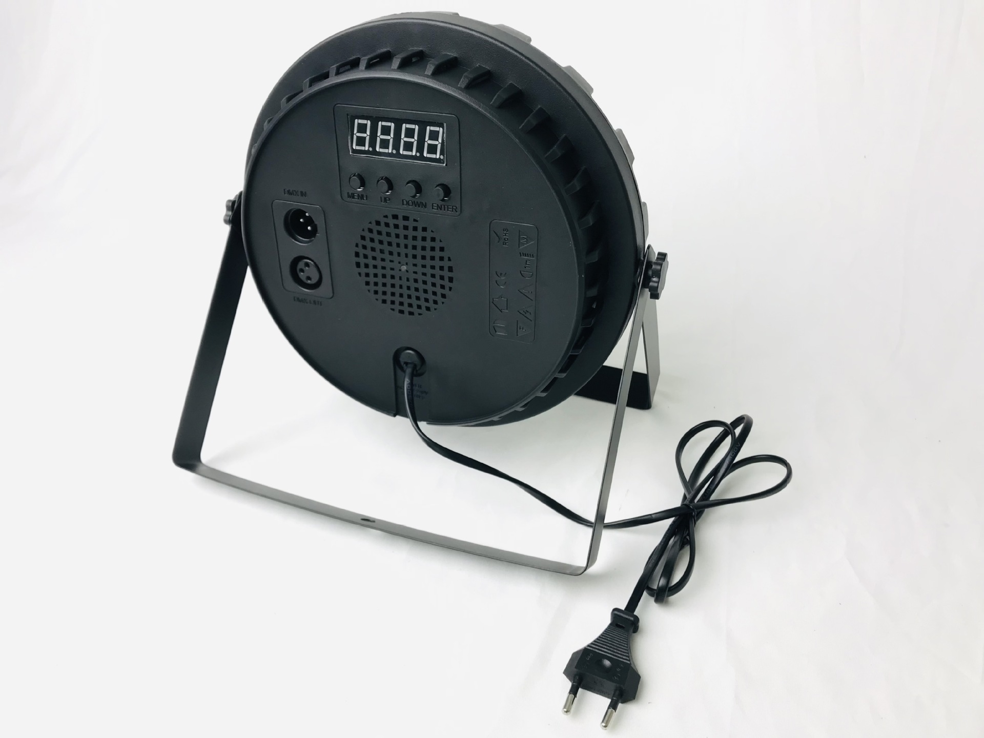 54 pieces of 3W flat par lights for stage use, seven-color full-color intelligent dyeing lights, wedding performance atmosphere lights, voice-controlled wedding seven-color full-color dyeing stage lights, and synchronous strobe lighting equipment pic 15
