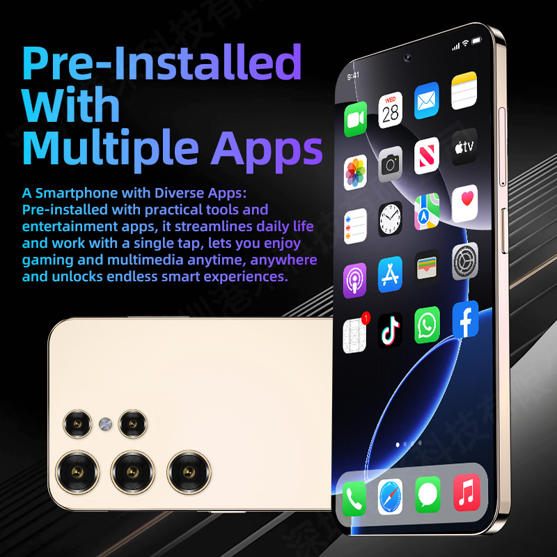 Cross-border 2025 Smartphone S24Ultra Android phone brand new unopened factory wholesale price Smartphone Smartphone Customizable LOGO pic 11