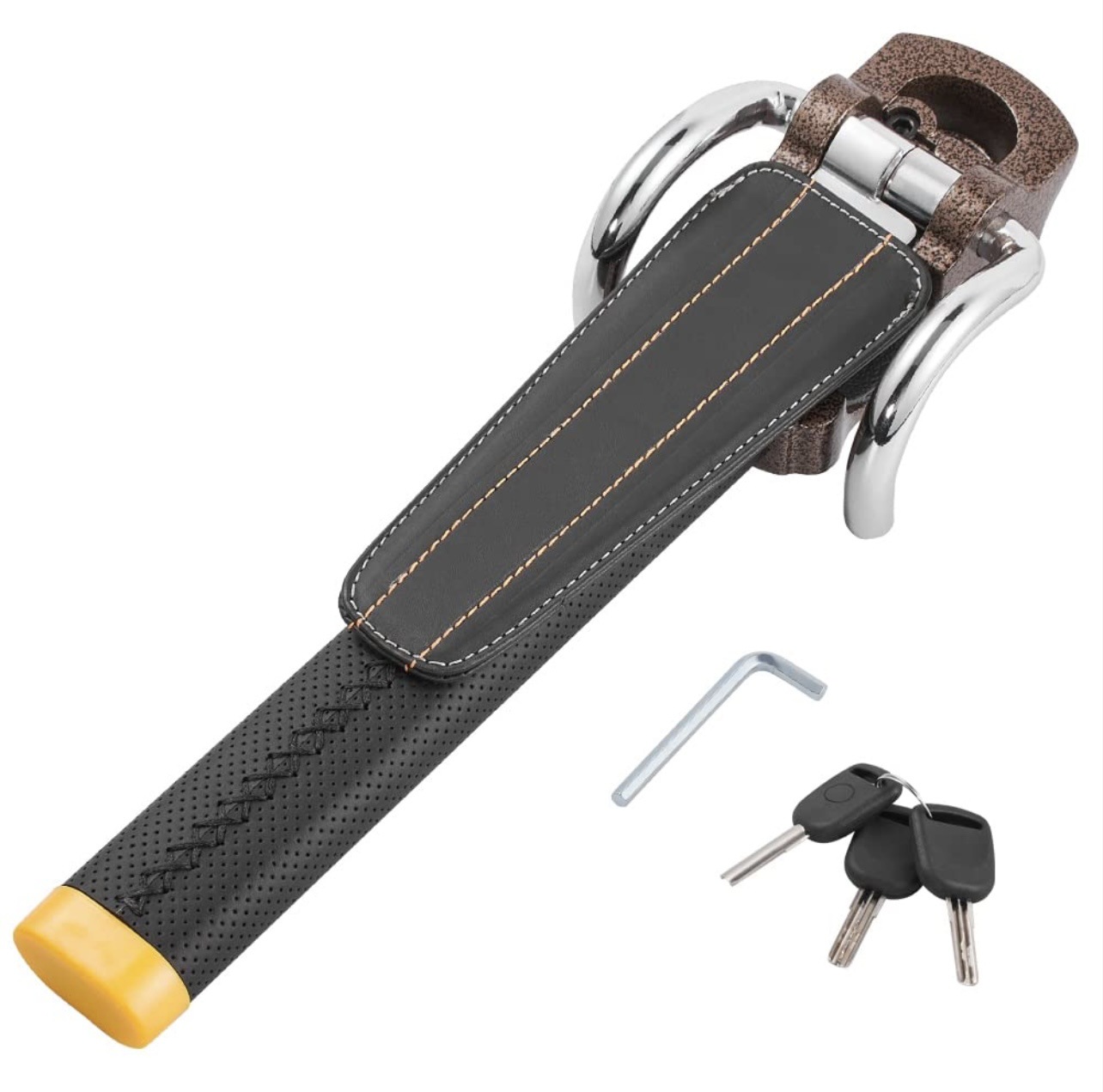 Car steering wheel lock, car safety lock, CE certified, Amazon pic 14