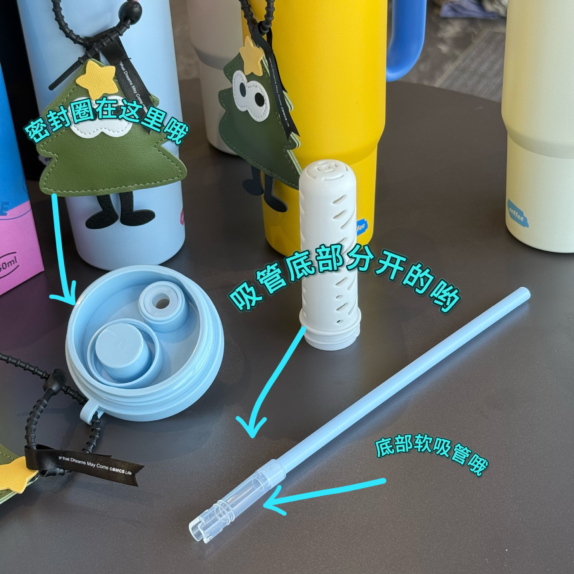 New large-capacity 316 stainless steel insulated cup, ice king cup for women, new cold insulation car stainless steel straw cup pic 5