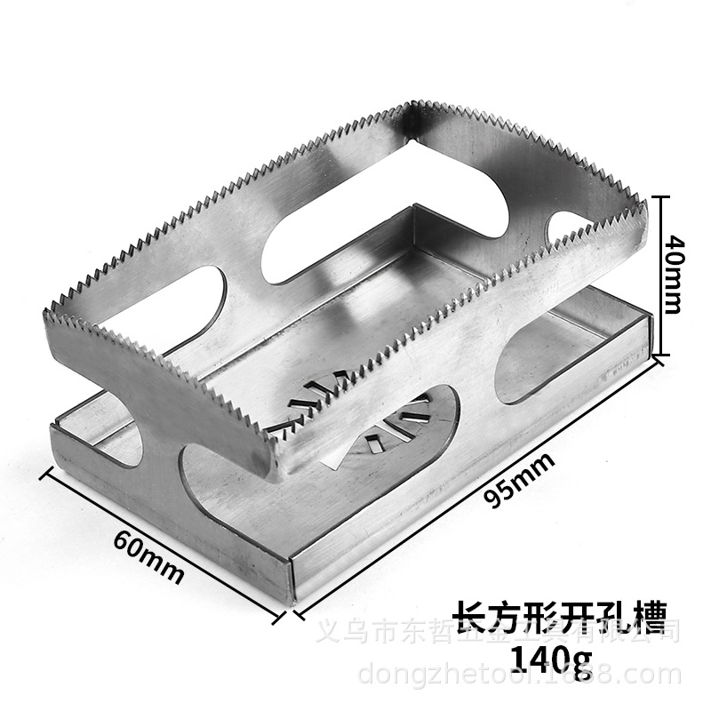 Square Slot Cutter, woodworking square slot tool, square slotting and hole making pic 12