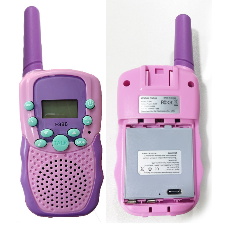 可充电T388儿童对讲机跨境货源儿童玩具对讲机手持户外亲子礼物爆详情8