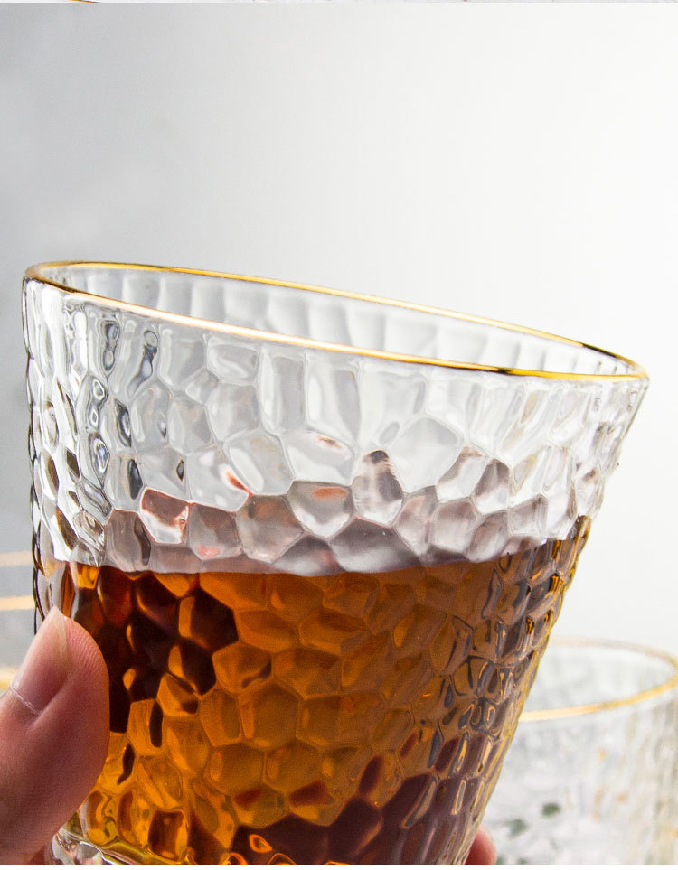 ins windhammer patterned glass cups, household milk breakfast oat tea cups, welfare souvenirs, small gifts wholesale pic 5