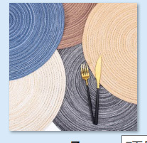 北欧西餐垫创意桌垫家用棉纱盘垫碗垫茶杯垫隔热垫耐高温防烫餐垫详情4