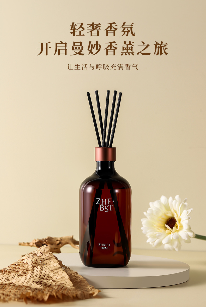 ZHE.BST Flameless aromatherapy essential oil long-lasting deodorizing Toilet, home hotel fragrance display, Bedroom air Fragrance aroma bottle pic 1