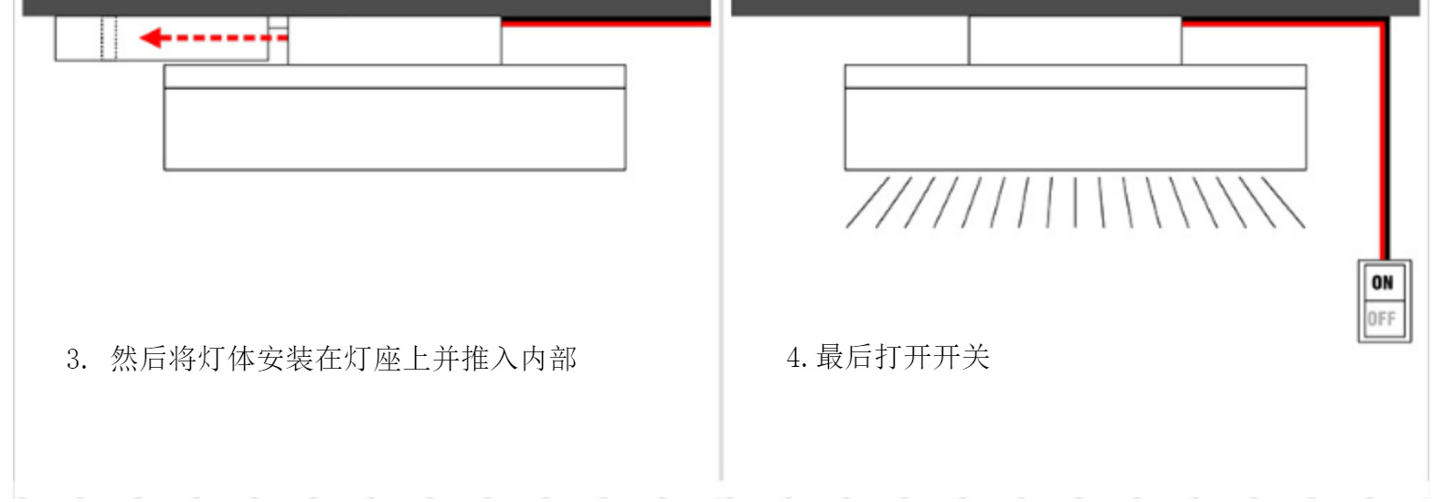 LED集成面板灯表面安装方形客厅天花板灯吊顶灯办公照明圆形灯具详情6