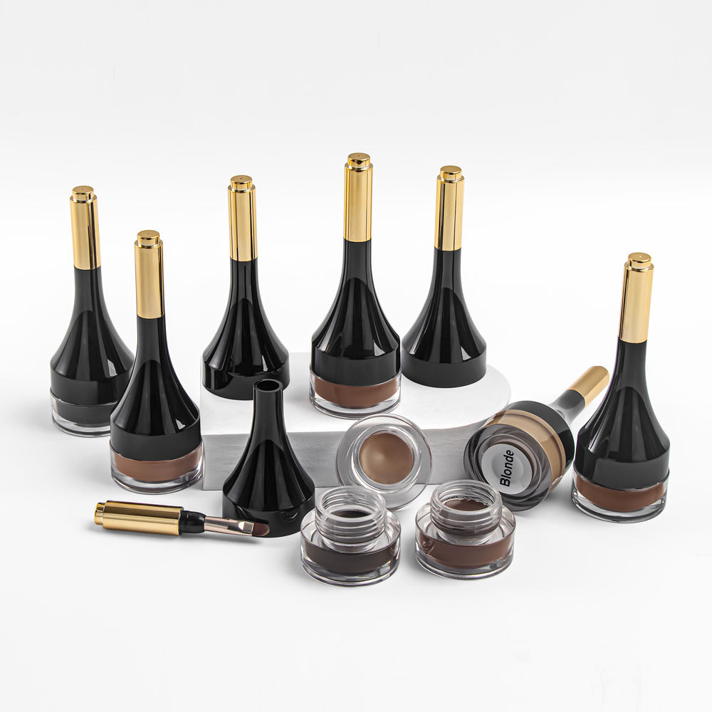 跨境专供11色眉膏一笔多用持久防水染眉膏无logo亚马逊彩妆新品详情8