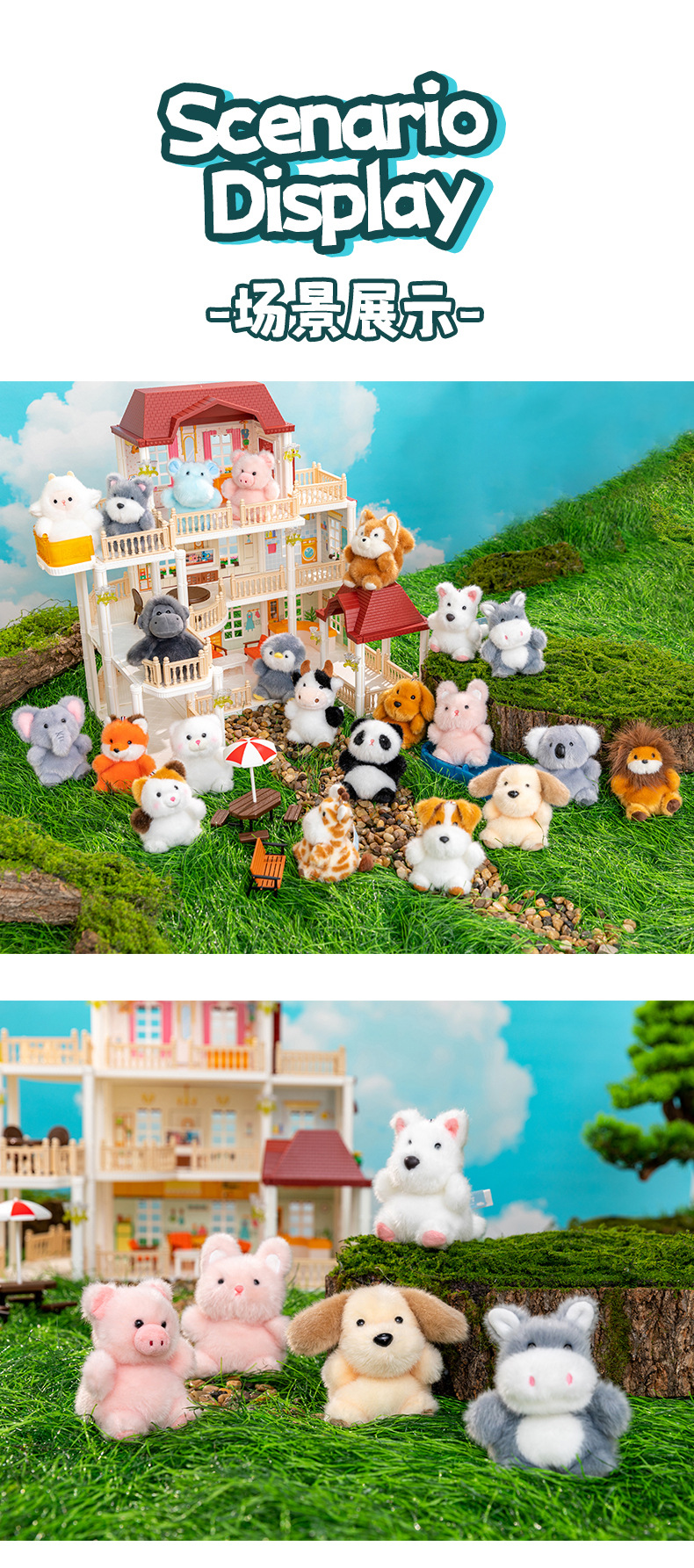 Plush toy pendants, Little Bean series mini dolls, soothing and stress-relieving figurines, trendy wholesale bags and pendants pic 19