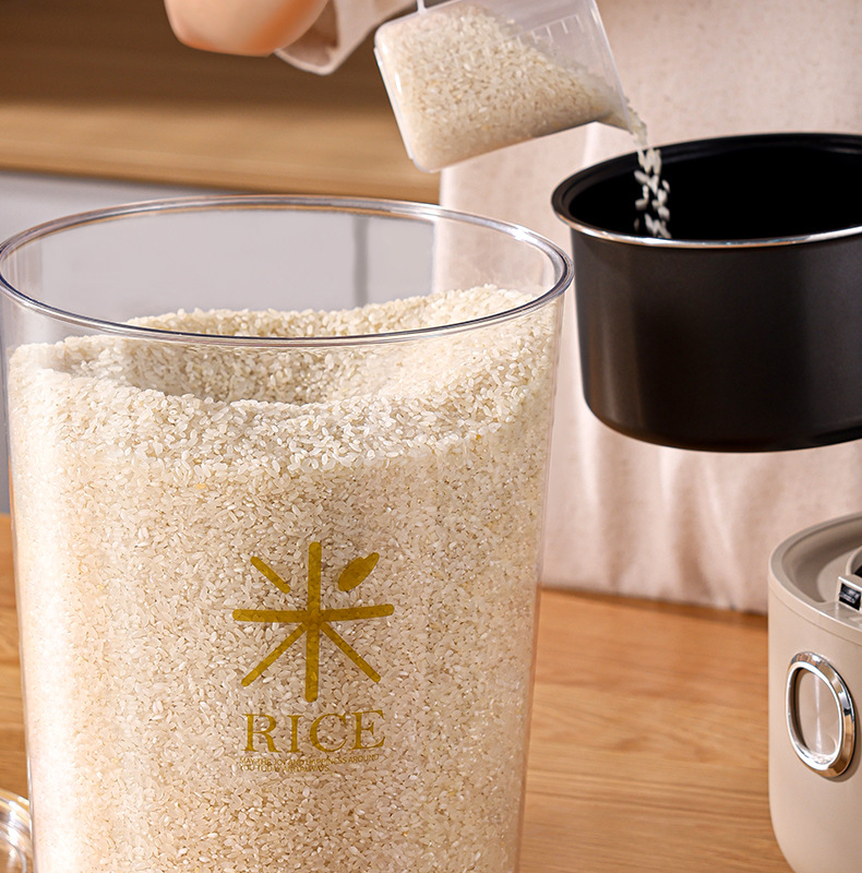 家用米桶防虫防潮食品级米缸储存容器密封储米箱面桶大米收纳桶详情7