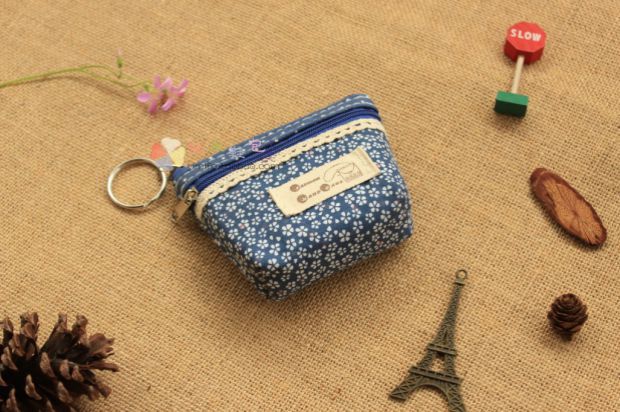 包邮小钱包零钱包韩国版拉链女式帆布艺可爱迷你硬币包耳机收纳袋详情17