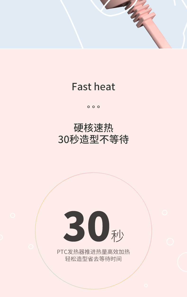 The new mini electric hair straightener for cross-border e-commerce, a dual-purpose hair styling tool for women, a small straight hair straightener, a bangs curling iron, a curling iron and a straightener all-in-one machine pic 7