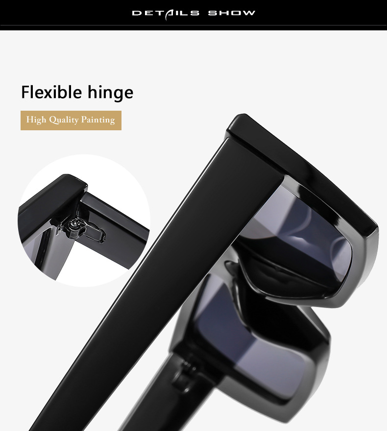 P家欧美ins潮流网红同款板材墨镜 25款嘻哈街头摆拍太阳镜潮太阳眼镜详情9