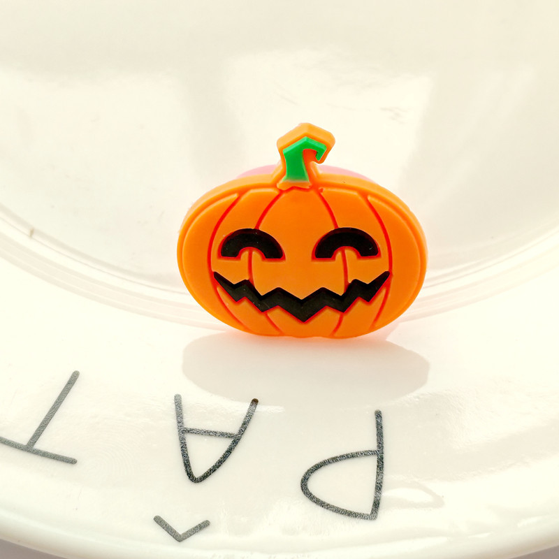 2025新款pvc儿童卡通戒指韩版diy戒子硅胶指环 万圣节节派对戒现详情7