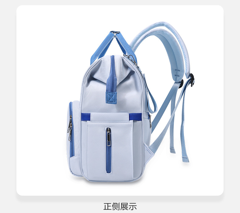 新款妈咪包多功能轻便百搭双肩包带娃外出大容量母婴包孕妈待产包详情19