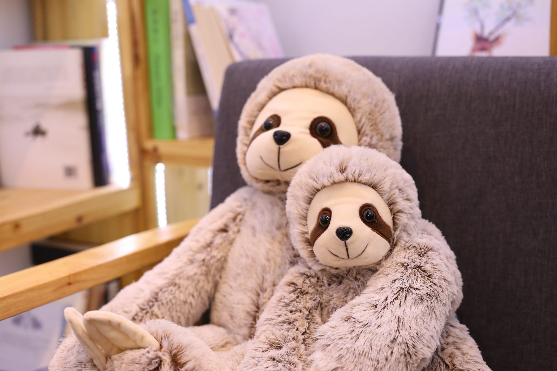 树懒毛绒玩具树懒公仔动物类可爱闪电搞笑超丑树懒小娃娃玩偶详情9