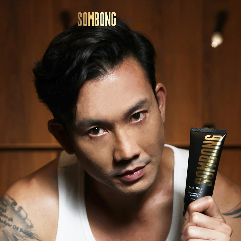 跨境外贸SOMBONG 全肤质适用 5 合 1 男士洗面奶工厂批发详情9